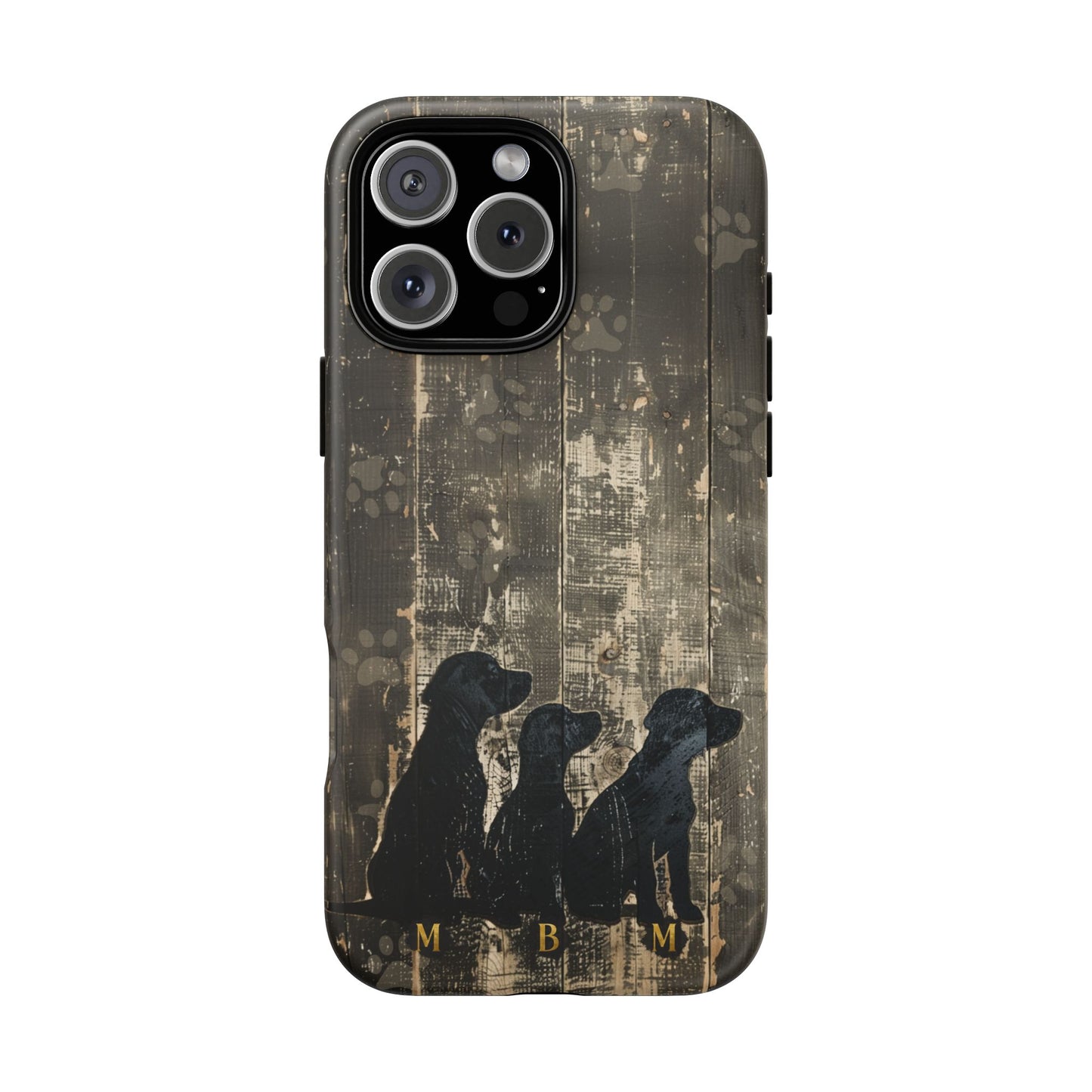 BarkWood iPhone Tough Case