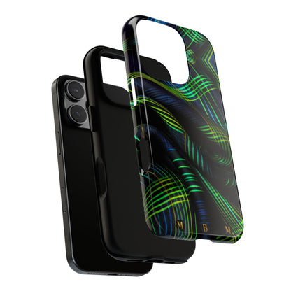 Neon Vine iPhone Tough Case
