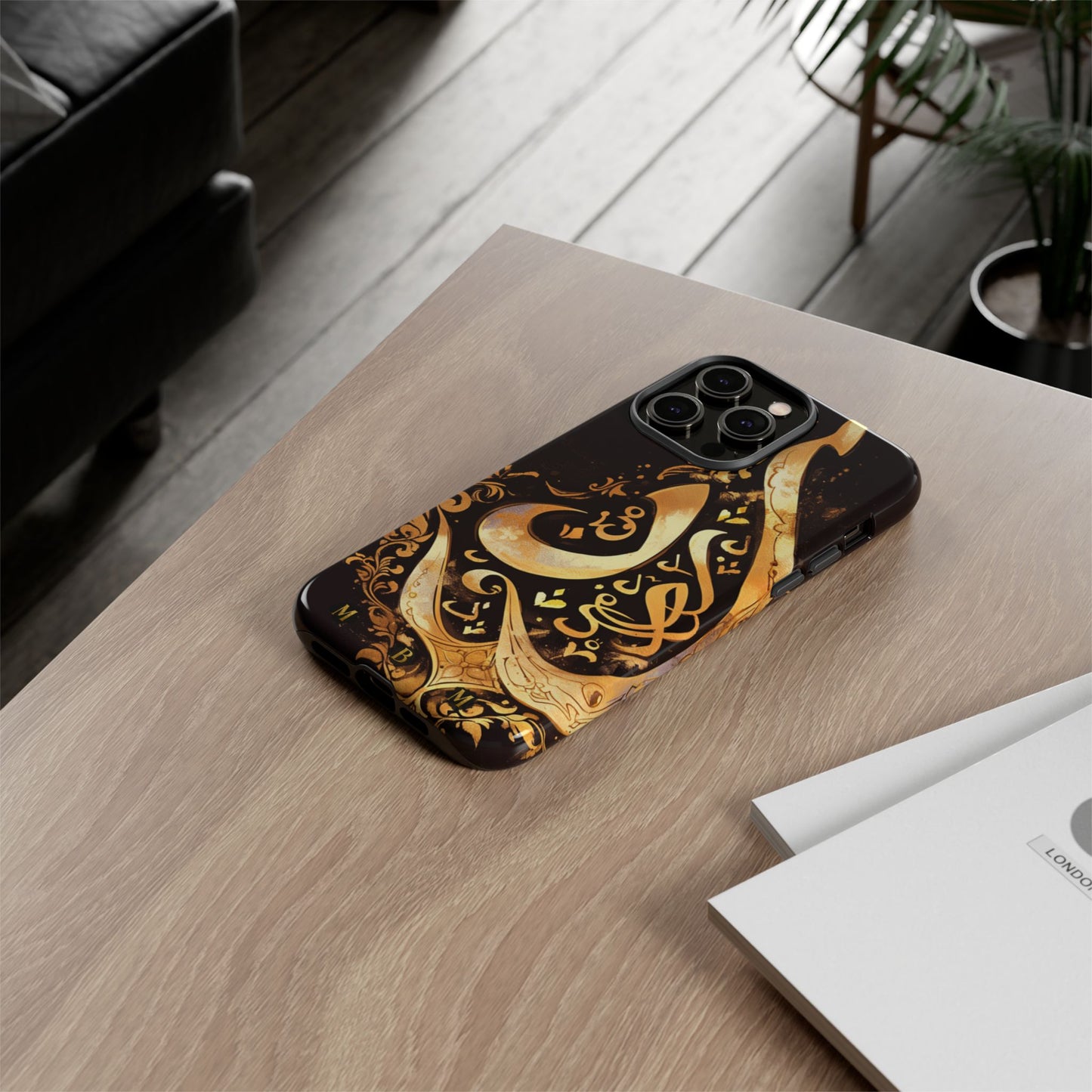 Usra Gold iPhone Tough Case
