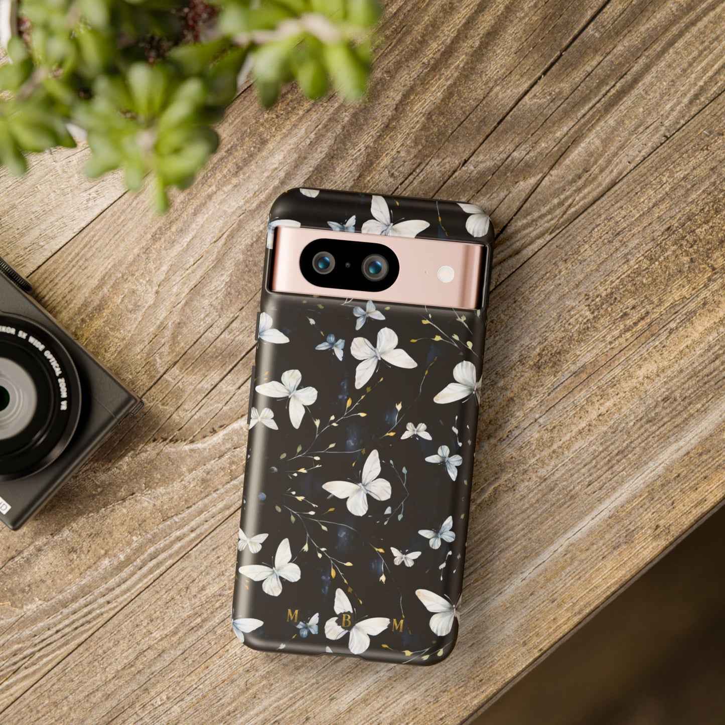 White Butterflies Google Pixel Tough Case