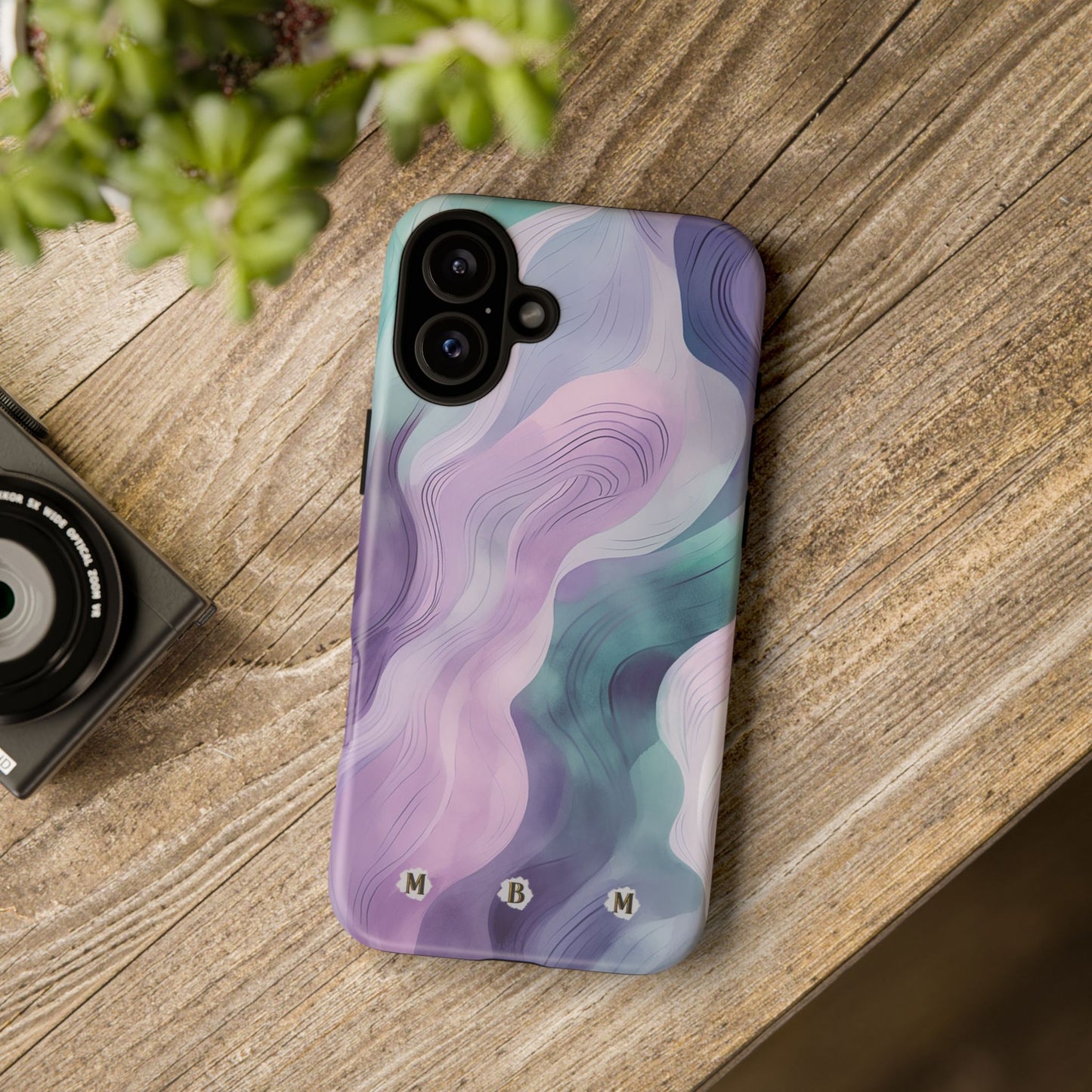 Pastel Wave iPhone Tough Case