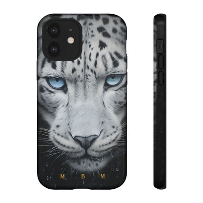 White Leopard iPhone Tough Case
