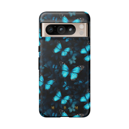 Blue Butterflies Google Pixel Tough Case