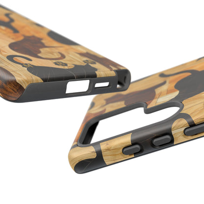 Paw-Some Pine Samsung Galaxy S Tough Case