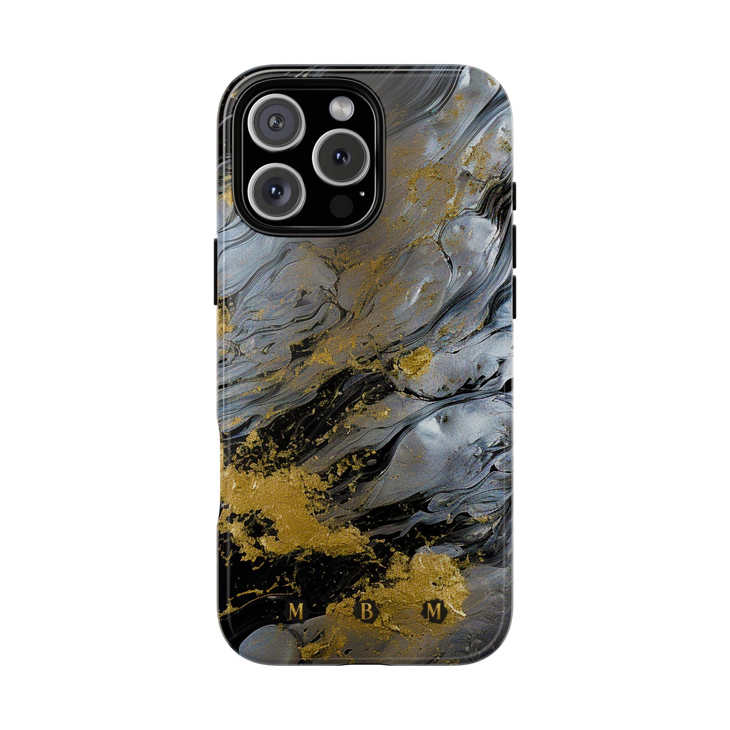 Tarnished Silver iPhone Tough Case