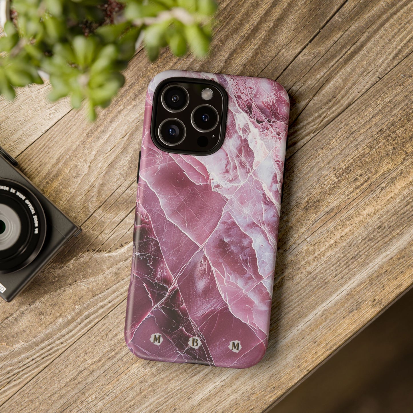 Pink Marble iPhone Tough Case