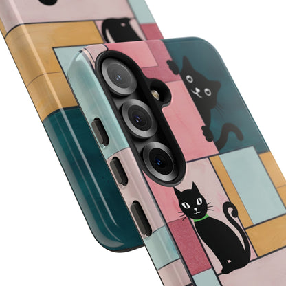 Block Cats Samsung Galaxy S Tough Case