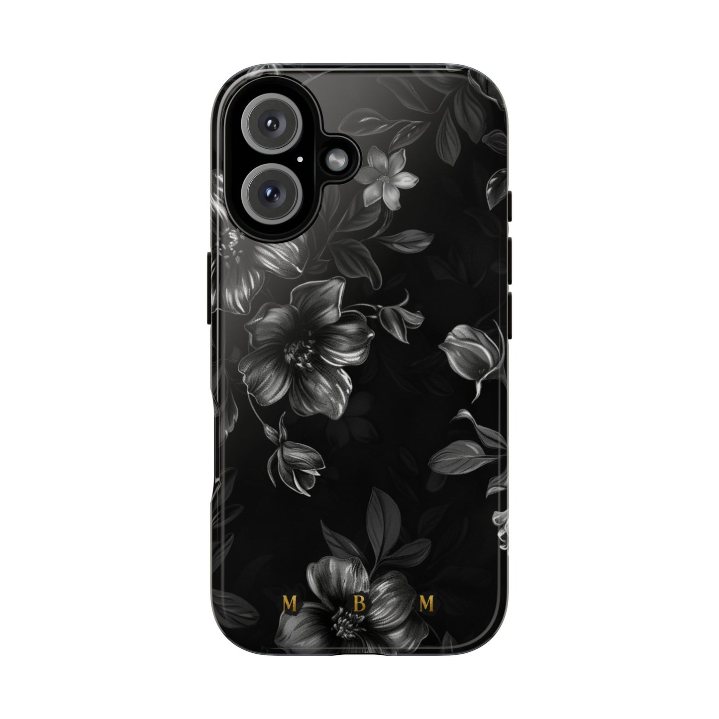 Midnight Flora iPhone Tough Case