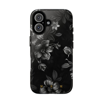 Midnight Flora iPhone Tough Case
