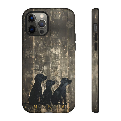 BarkWood iPhone Tough Case