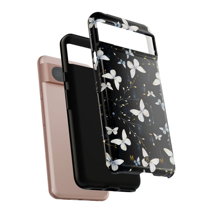 White Butterflies Google Pixel Tough Case