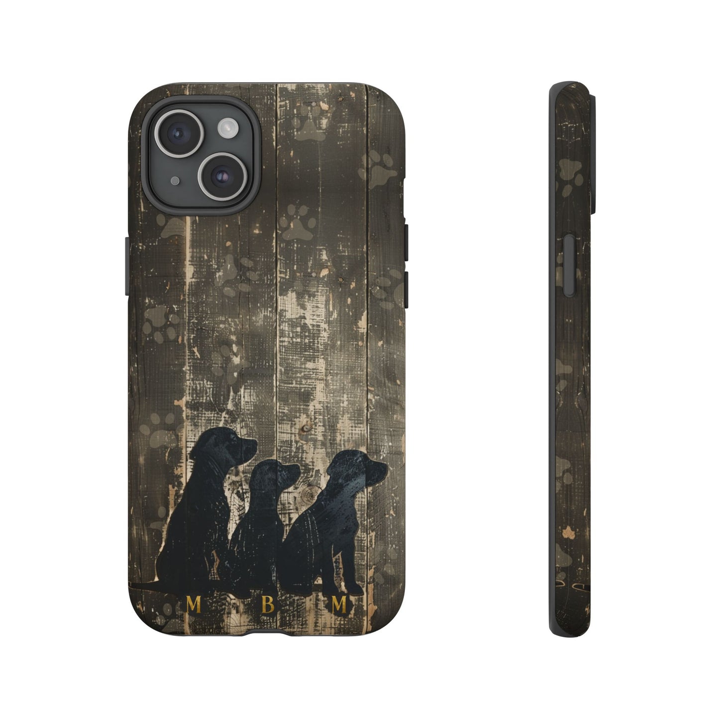 BarkWood iPhone Tough Case