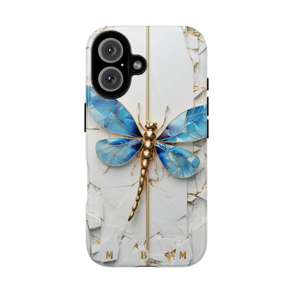 Dragonfly Blue iPhone Tough Case