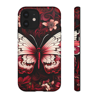 Vintage Butterfly iPhone Tough Case