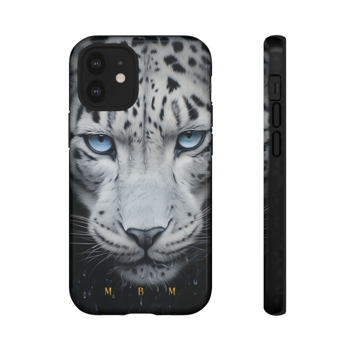 White Leopard iPhone Tough Case