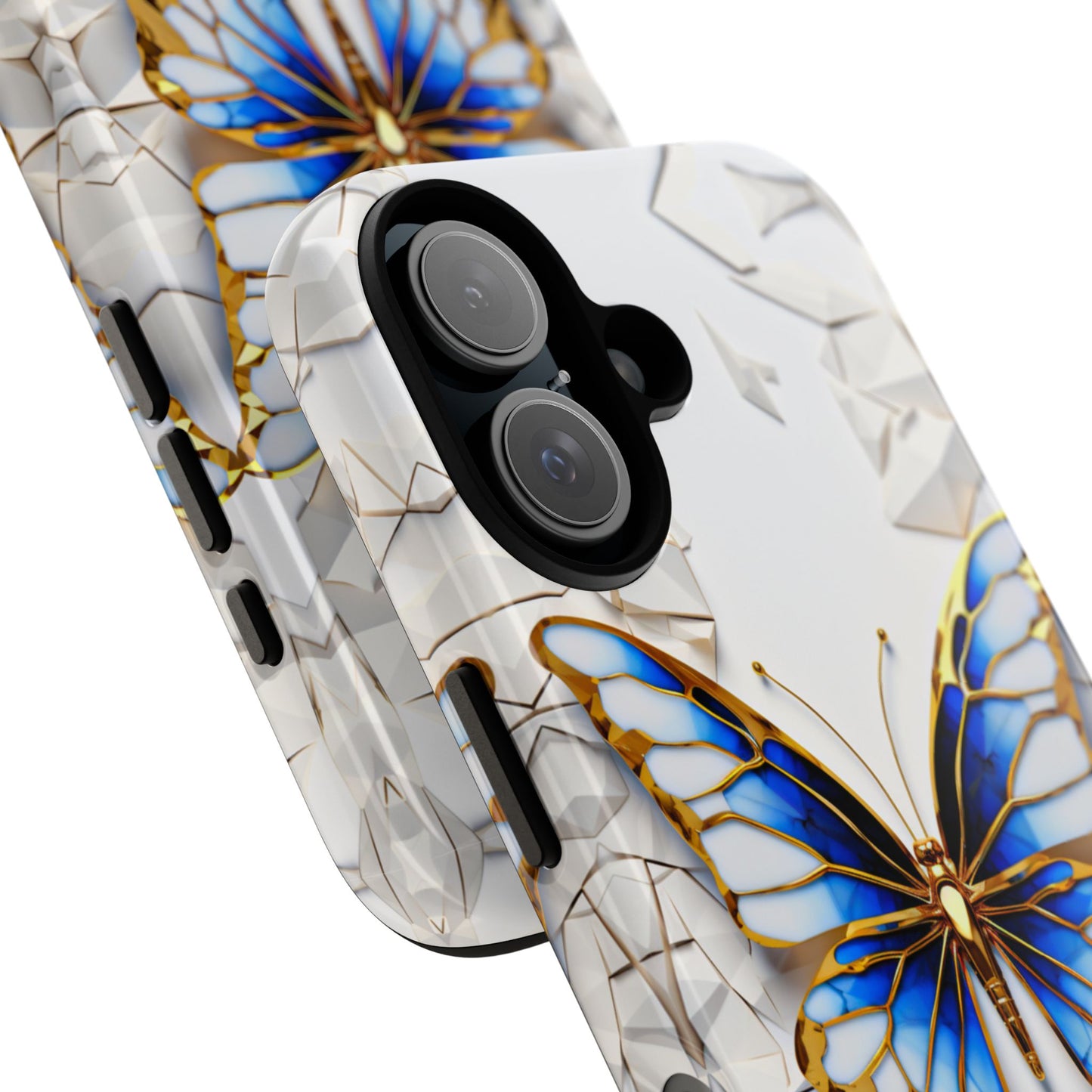 Sapphire Butterfly iPhone Tough Case