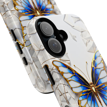 Sapphire Butterfly iPhone Tough Case