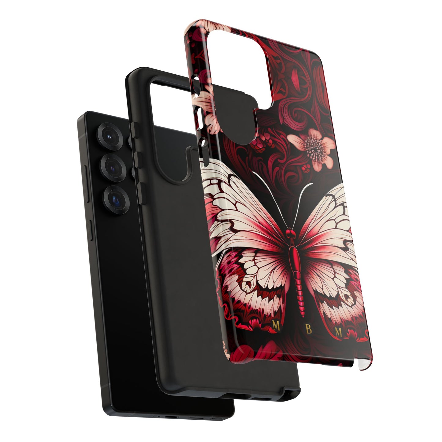 Vintage Butterfly Samsung Galaxy S Tough Case