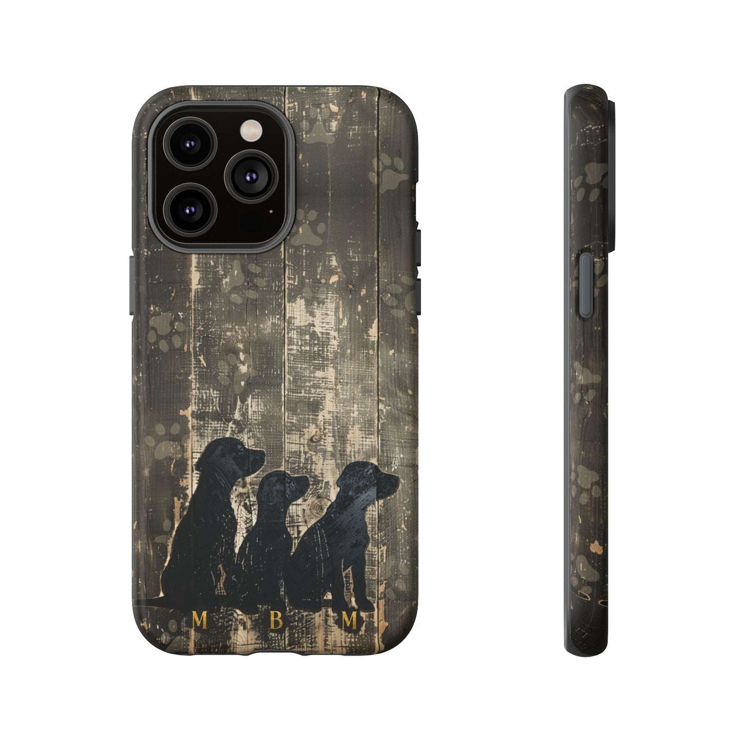 BarkWood iPhone Tough Case