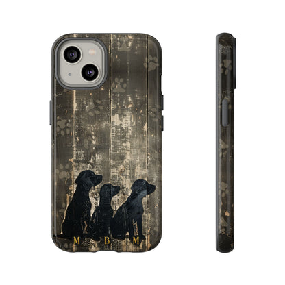 BarkWood iPhone Tough Case