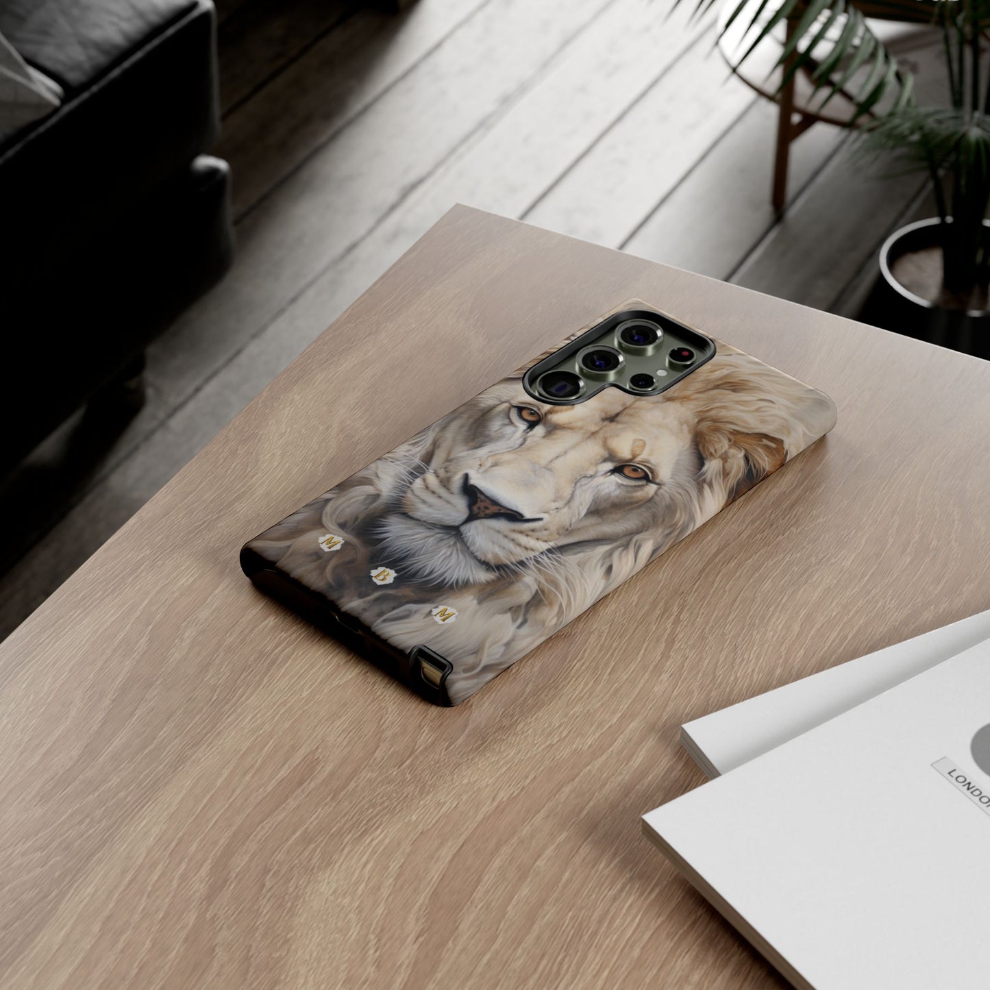 White Lion Samsung Galaxy S Tough Case