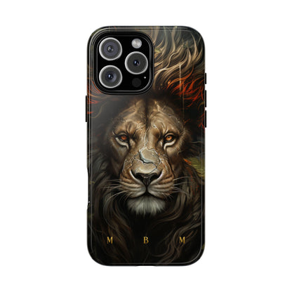 Dark Lion iPhone Tough Case