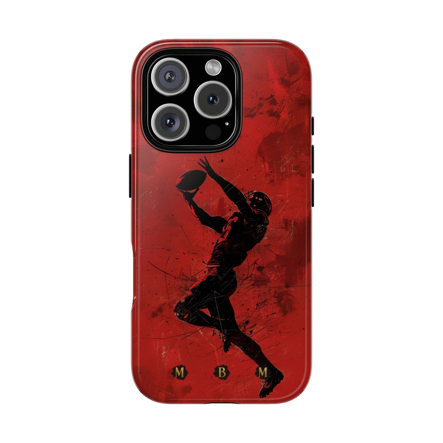 Red 1st & 10 iPhone Tough Case