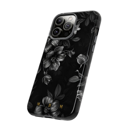 Midnight Flora iPhone Tough Case