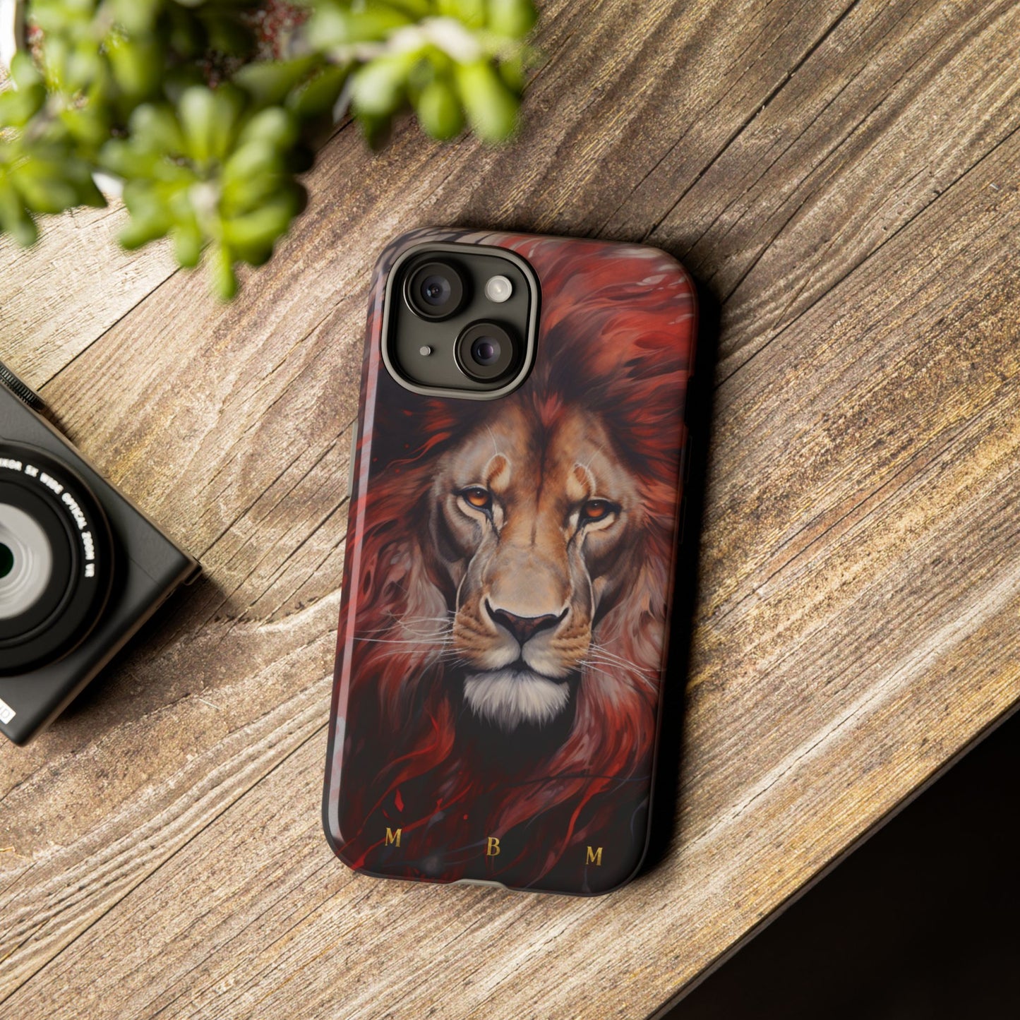 Red Lion iPhone Tough Case