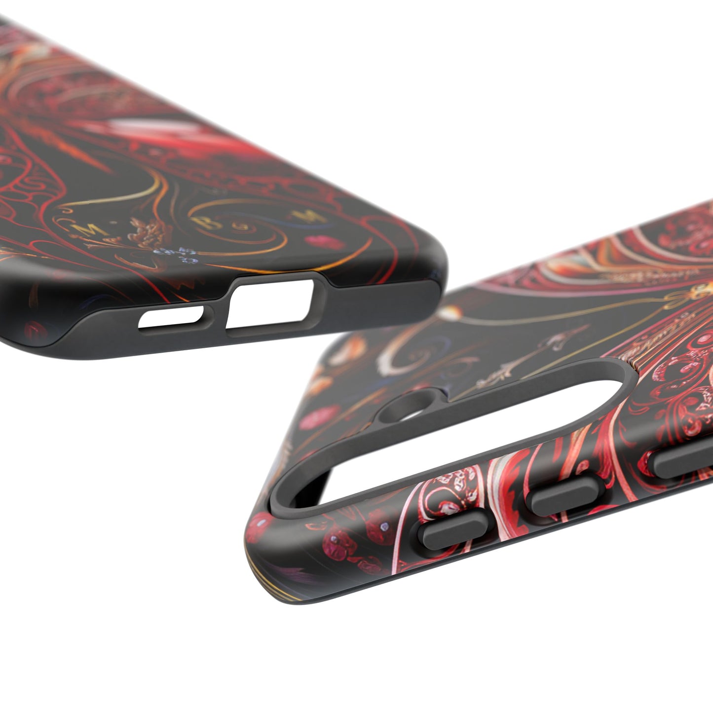Red Butterfly Samsung Galaxy S Tough Case