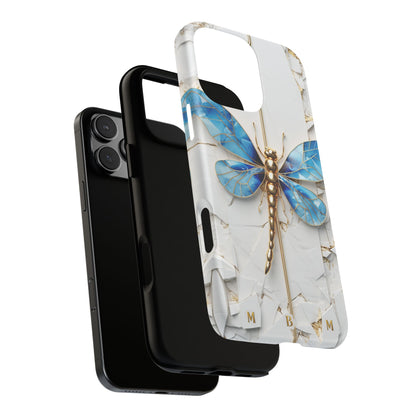 Dragonfly Blue iPhone Tough Case