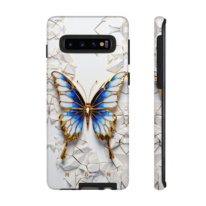 Sapphire Butterfly Samsung Galaxy S Tough Case