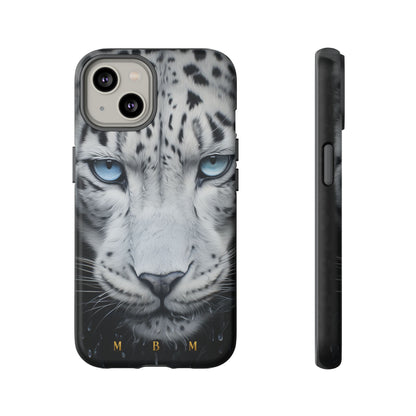 White Leopard iPhone Tough Case