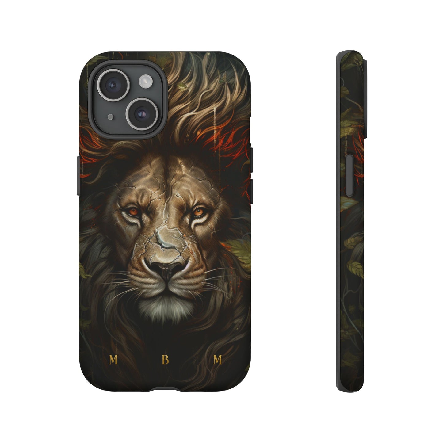 Dark Lion iPhone Tough Case
