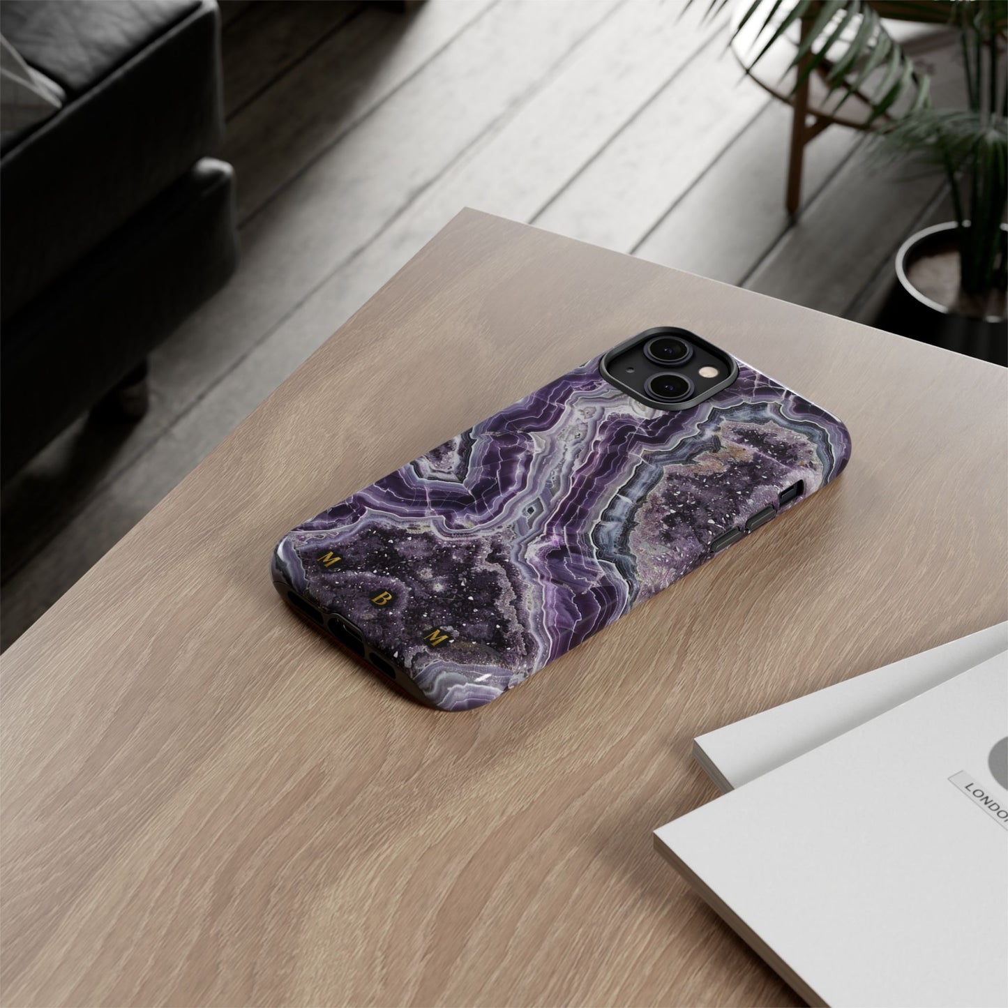Majestic Amethyst iPhone Case