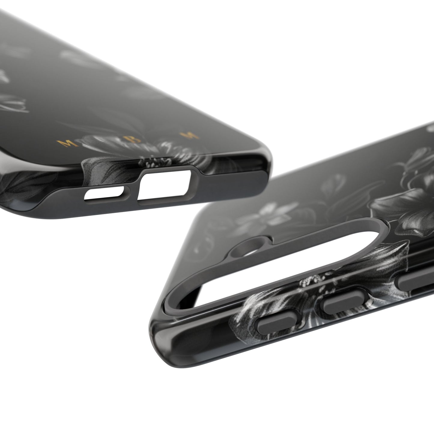 Midnight Flora Samsung Galaxy S Tough Case