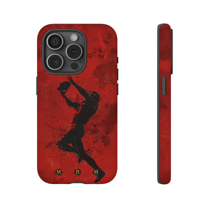 Red 1st & 10 iPhone Tough Case