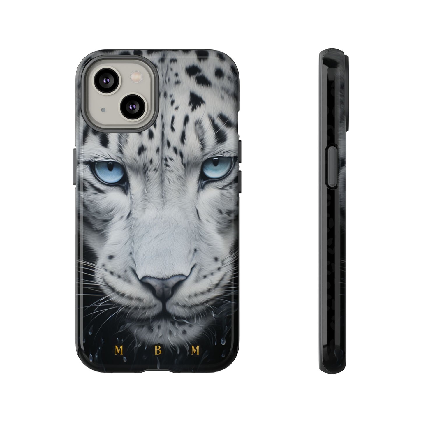 White Leopard iPhone Tough Case