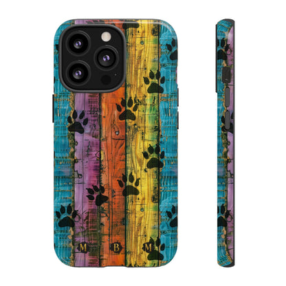 Rainbow Paws iPhone Case