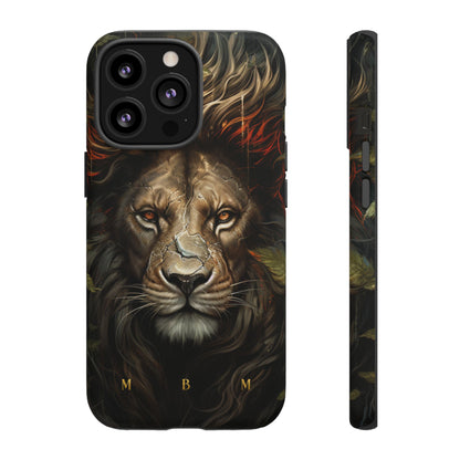 Dark Lion iPhone Tough Case