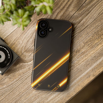 Golden Pulse iPhone Tough Case