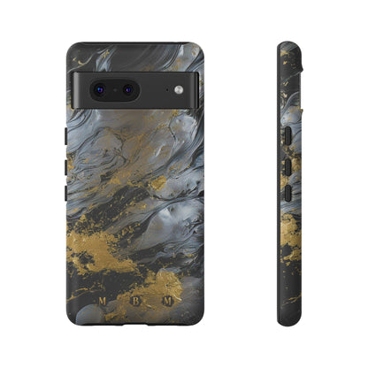 Tarnished Silver Google Pixel Tough Case