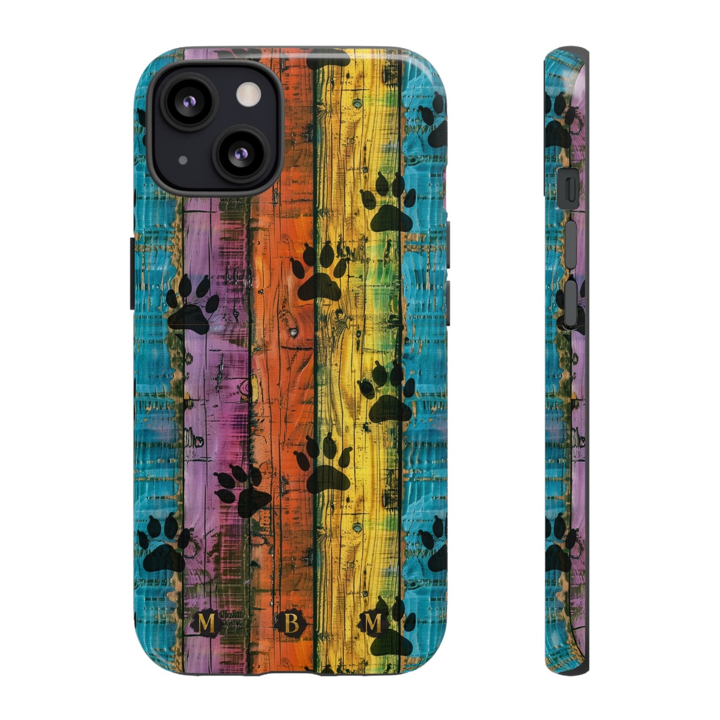 Rainbow Paws iPhone Case