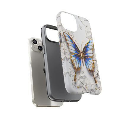 Sapphire Butterfly iPhone Tough Case