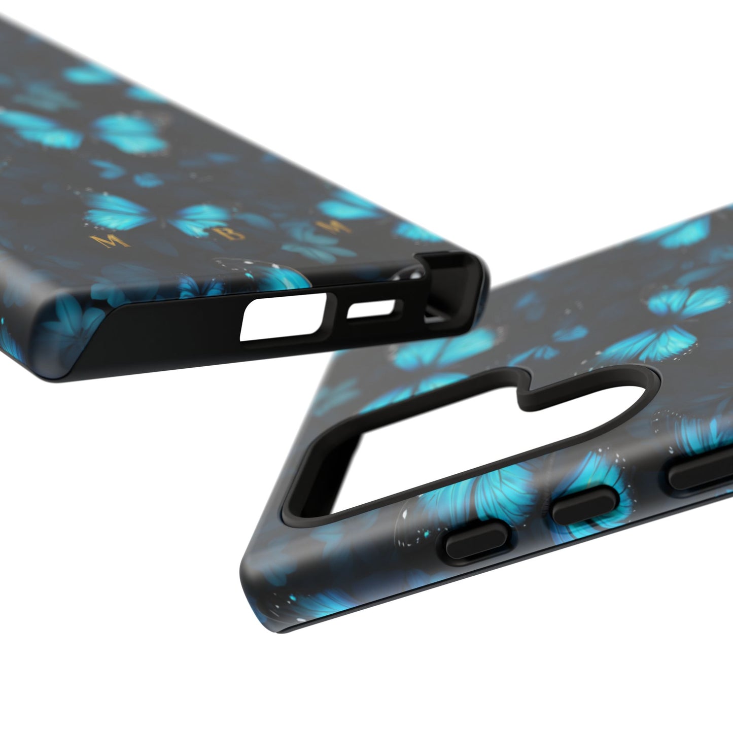 Blue Butterflies Samsung Galaxy S Tough Case