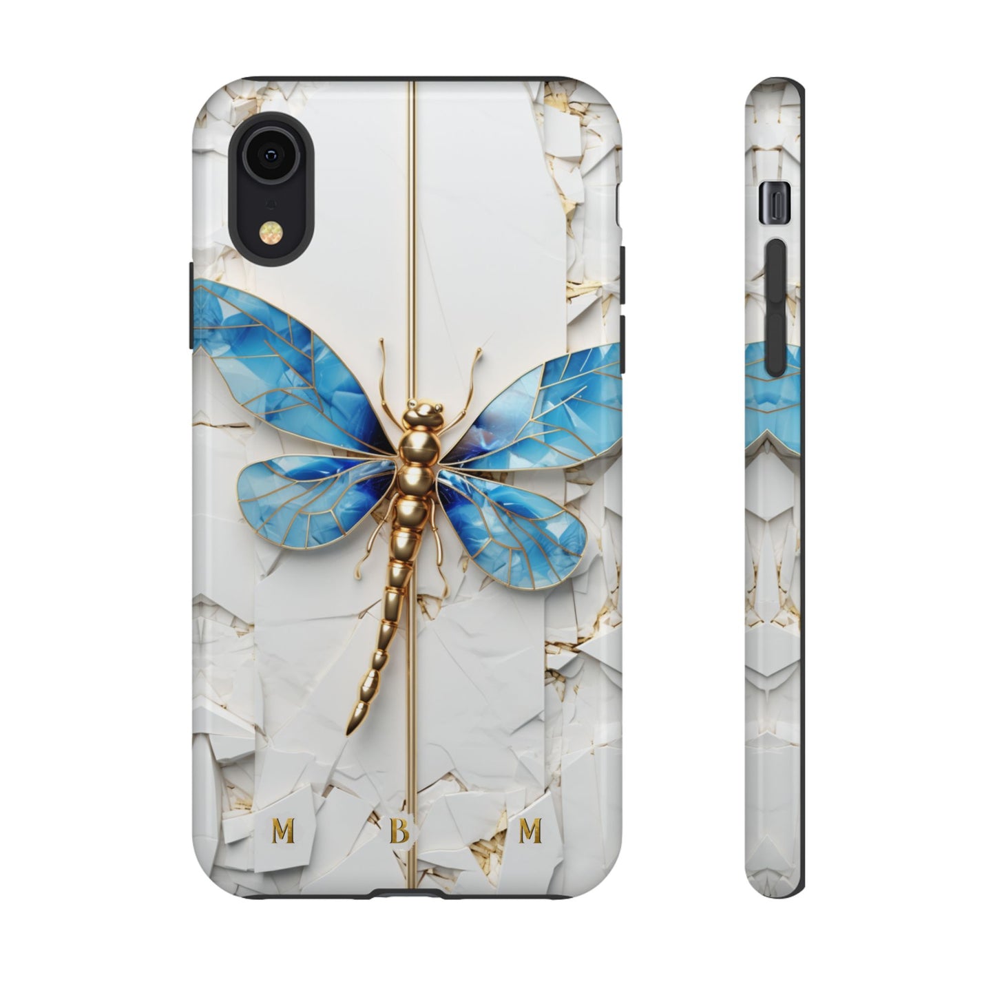 Dragonfly Blue iPhone Tough Case