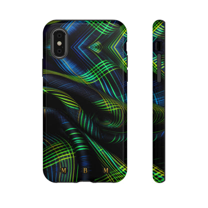 Neon Vine iPhone Tough Case