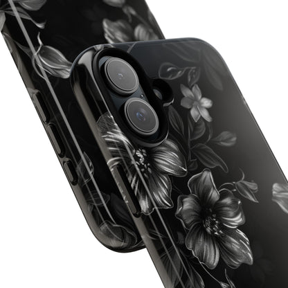 Midnight Flora iPhone Tough Case