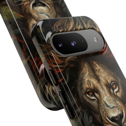 Dark Lion Google Pixel Tough Case