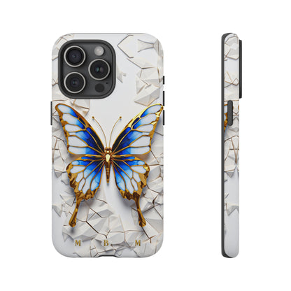 Sapphire Butterfly iPhone Tough Case